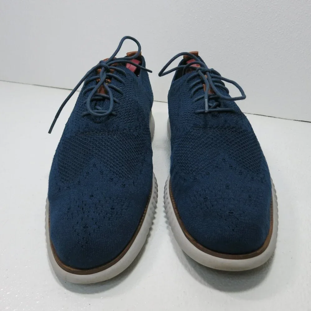 Cole Haan Men's 2.ZERØGRAND Wingtip Breathable Fabric Casual Oxford Shoes 13 M,